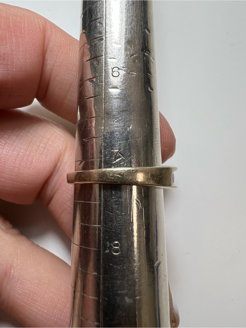 14K Gold Classic Channel-Set Natural Diamond Band - Picture 2 of 16
